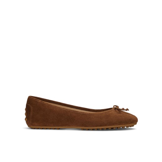 LAUREN RALPH LAUREN Baleriny 802951376001 Brązowy ze sklepu MODIVO w kategorii Balerinki - zdjęcie 182619270