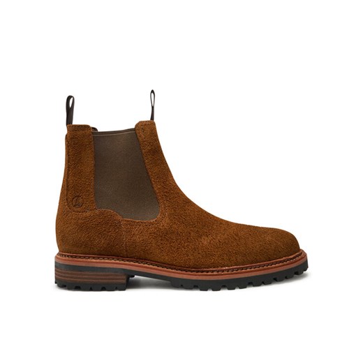 Clarks Sztyblety Clarkridge Top 26179723 Brązowy ze sklepu MODIVO w kategorii Buty zimowe męskie - zdjęcie 182619311