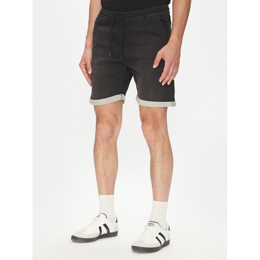 Jack&Jones Szorty jeansowe Rick 12269594 Czarny Regular Fit ze sklepu MODIVO w kategorii Spodenki męskie - zdjęcie 182619334