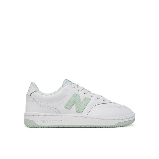 New Balance Sneakersy BBW80MTG Biały ze sklepu MODIVO w kategorii Buty sportowe damskie - zdjęcie 182619353