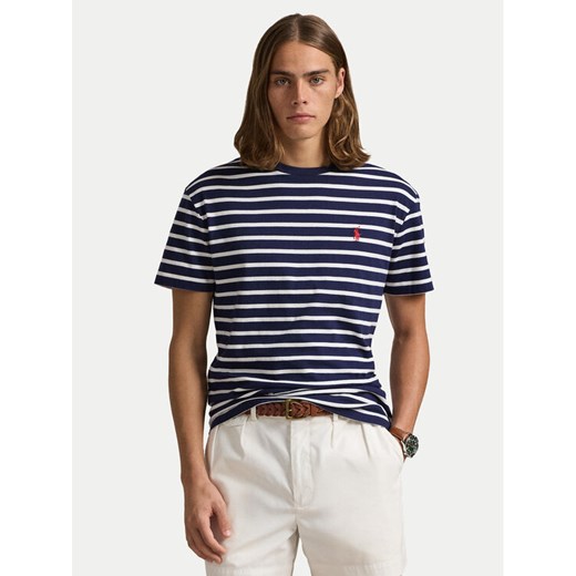 Polo Ralph Lauren T-Shirt 710938134007 Granatowy Slim Fit ze sklepu MODIVO w kategorii T-shirty męskie - zdjęcie 182619380
