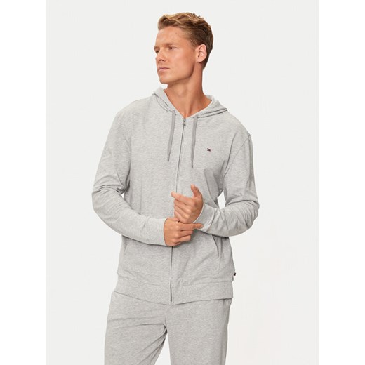 Tommy Hilfiger Bluza UM0UM03434 Szary Regular Fit ze sklepu MODIVO w kategorii Bluzy męskie - zdjęcie 182619382