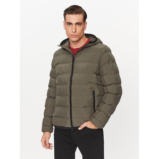 Geox Kurtka zimowa Spherica M3629C T2961F 3462 Zielony Regular Fit ze sklepu MODIVO w kategorii Kurtki męskie - zdjęcie 182619413