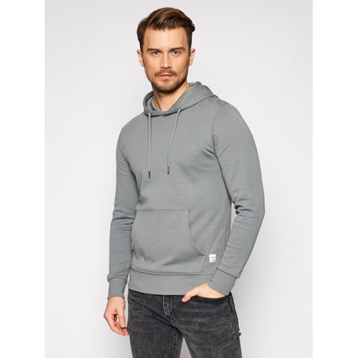 Jack&Jones Bluza Basic 12182537 Szary Regular Fit ze sklepu MODIVO w kategorii Bluzy męskie - zdjęcie 182619431