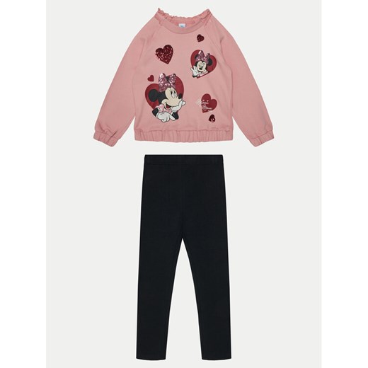 OVS Komplet bluza i legginsy 2144388 Różowy Regular Fit ze sklepu MODIVO w kategorii Komplety dziewczęce - zdjęcie 182619553