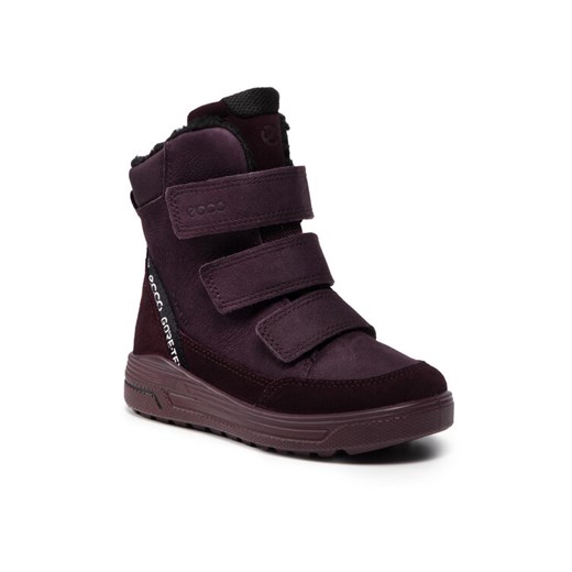 ECCO Śniegowce Uban Snowboarder GORE-TEX 72233251504 Fioletowy ze sklepu MODIVO w kategorii Buty zimowe dziecięce - zdjęcie 182619593