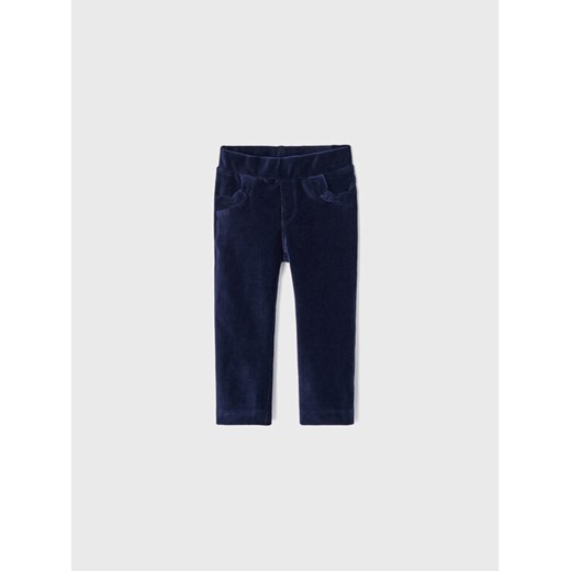 Mayoral Spodnie materiałowe 514 Granatowy Super Skinny Fit ze sklepu MODIVO w kategorii Spodnie i półśpiochy - zdjęcie 182619594