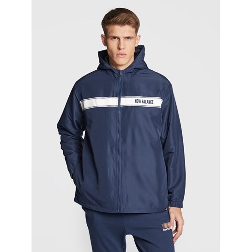 New Balance Kurtka przejściowa MJ23901 Granatowy Relaxed Fit ze sklepu MODIVO w kategorii Kurtki męskie - zdjęcie 182619690