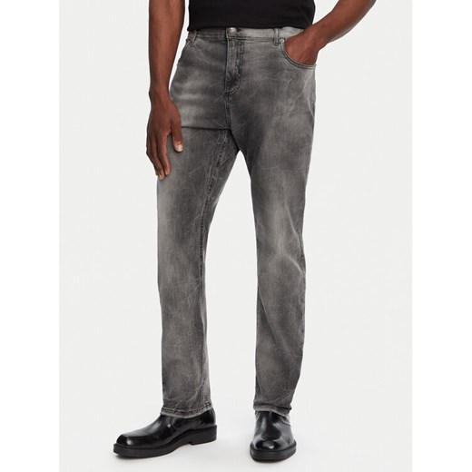 Balmain Jeansy DH1MI043DE73 Szary Regular Fit ze sklepu MODIVO w kategorii Jeansy męskie - zdjęcie 182619710