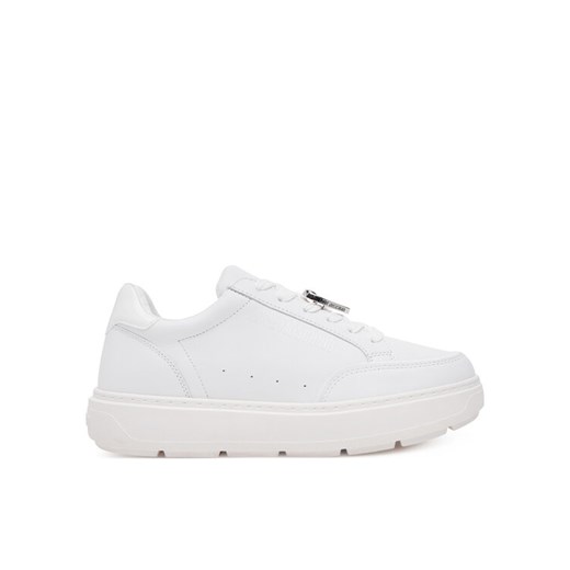 LOVE MOSCHINO Sneakersy JA15214G1MIA410A Biały ze sklepu MODIVO w kategorii Buty sportowe damskie - zdjęcie 182619742