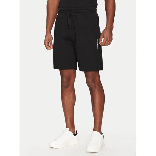 Emporio Armani Underwear Szorty sportowe EM000495 AF10790 UC001 Czarny Regular Fit ze sklepu MODIVO w kategorii Spodenki męskie - zdjęcie 182619771