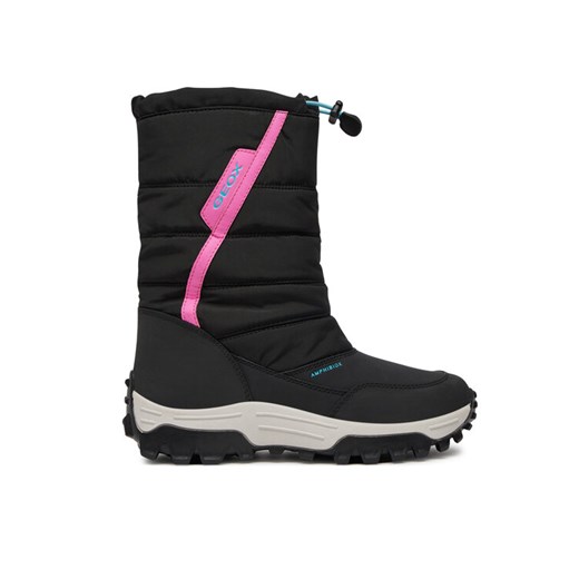 Geox Śniegowce J Himalaya Girl B Ab J26FTA 0FU54 C0922 D Czarny ze sklepu MODIVO w kategorii Buty zimowe dziecięce - zdjęcie 182619772