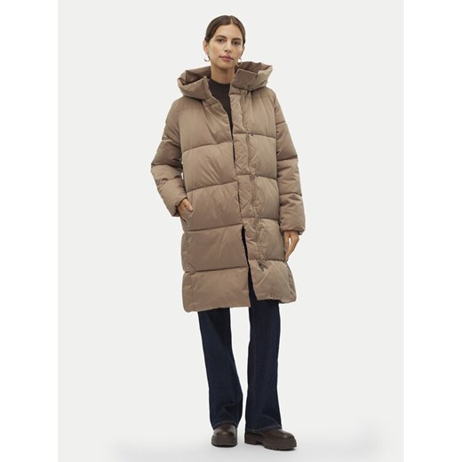 Vero Moda Kurtka zimowa Stella 10300030 Beżowy Loose Fit ze sklepu MODIVO w kategorii Kurtki damskie - zdjęcie 182619781