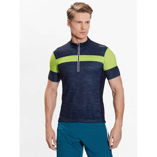 CMP Koszulka rowerowa 33N6777 Niebieski Regular Fit ze sklepu MODIVO w kategorii T-shirty męskie - zdjęcie 182619840