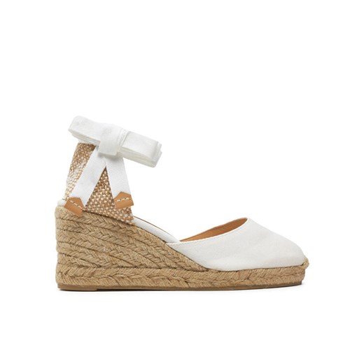 Castañer Espadryle Carina/6/001 020964 Biały ze sklepu MODIVO w kategorii Espadryle damskie - zdjęcie 182619844