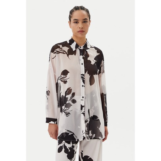 ACCESS FASHION Koszula 53-7025-072 Biały Regular Fit ze sklepu MODIVO w kategorii Koszule damskie - zdjęcie 182619913