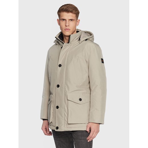 Boss Kurtka zimowa Osiass 50477966 Beżowy Regular Fit ze sklepu MODIVO w kategorii Kurtki męskie - zdjęcie 182619922