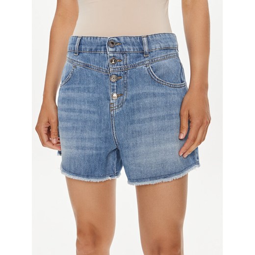 Liu Jo Szorty jeansowe UA4161 D4828 Niebieski Relaxed Fit ze sklepu MODIVO w kategorii Szorty - zdjęcie 182619940