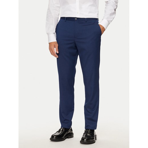 Selected Homme Spodnie garniturowe 16092419 Niebieski Slim Fit Selected Homme 56 MODIVO