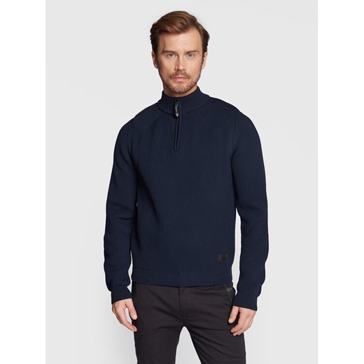 North Sails Sweter 451015 Granatowy Regular Fit ze sklepu MODIVO w kategorii Swetry męskie - zdjęcie 182619960