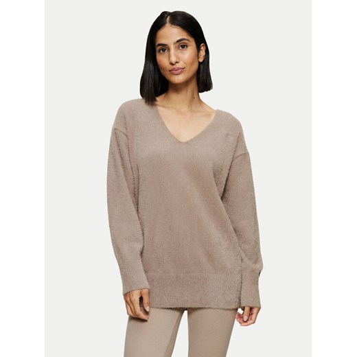 Triumph Sweter Smart Thermal 10221482 Beżowy Regular Fit ze sklepu MODIVO w kategorii Swetry damskie - zdjęcie 182620000