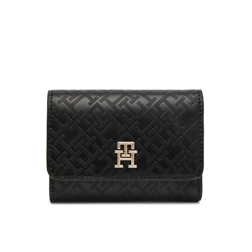 Tommy Hilfiger Duży Portfel Damski Th Distinct Trifold Wallet Mono AW0AW17257 Tommy Hilfiger 00 MODIVO