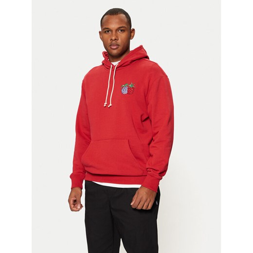 Puma Bluza One Piece 624666 Czerwony Regular Fit ze sklepu MODIVO w kategorii Bluzy męskie - zdjęcie 182620074