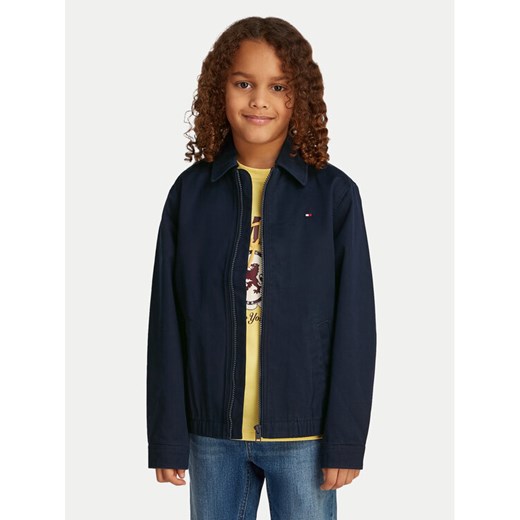 Tommy Hilfiger Kurtka przejściowa KB0KB09608 Granatowy Regular Fit ze sklepu MODIVO w kategorii Kurtki dziewczęce - zdjęcie 182620230