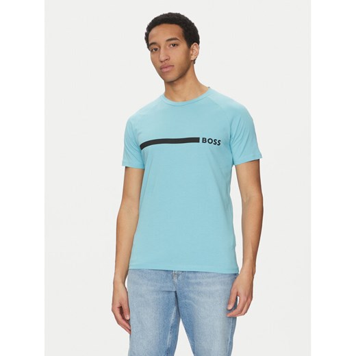 BOSS T-Shirt 50517970 Niebieski Slim Fit ze sklepu MODIVO w kategorii T-shirty męskie - zdjęcie 182620244