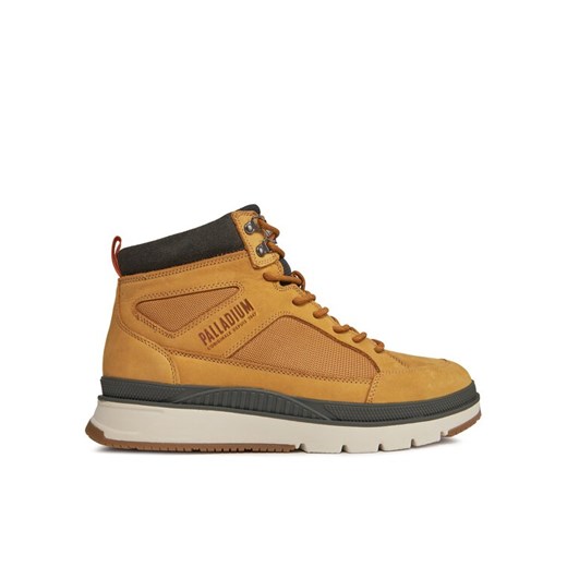 Palladium Sneakersy Pallasider Mid Cuff 08878-203-M Brązowy ze sklepu MODIVO w kategorii Buty zimowe męskie - zdjęcie 182620254