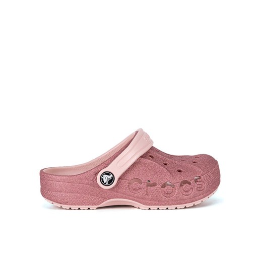 Crocs Klapki BAYA GLITTER CLOG TODDLERS 207014-6SR Różowy ze sklepu MODIVO w kategorii Klapki dziecięce - zdjęcie 182620352