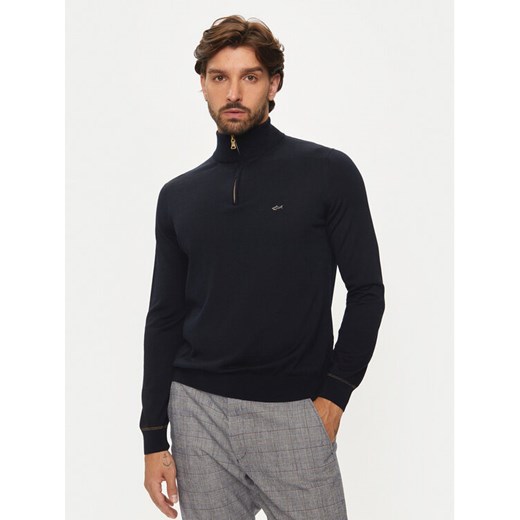Paul&Shark Sweter 14311141 Granatowy Regular Fit ze sklepu MODIVO w kategorii Swetry męskie - zdjęcie 182620371