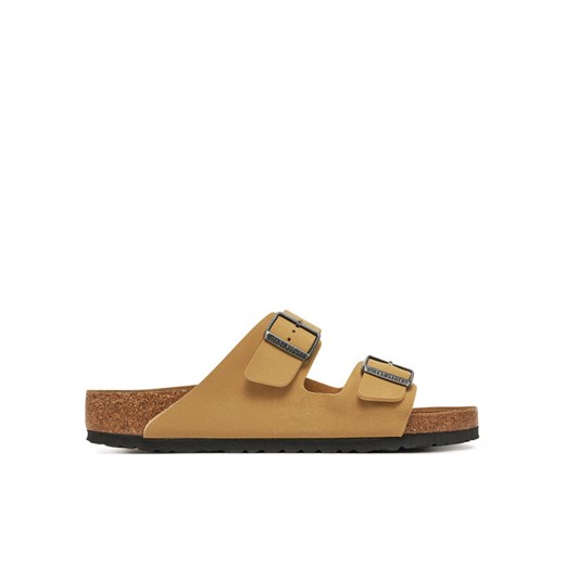 Birkenstock Klapki Arizona Birko-Flor 1029170 Beżowy ze sklepu MODIVO w kategorii Klapki męskie - zdjęcie 182620384