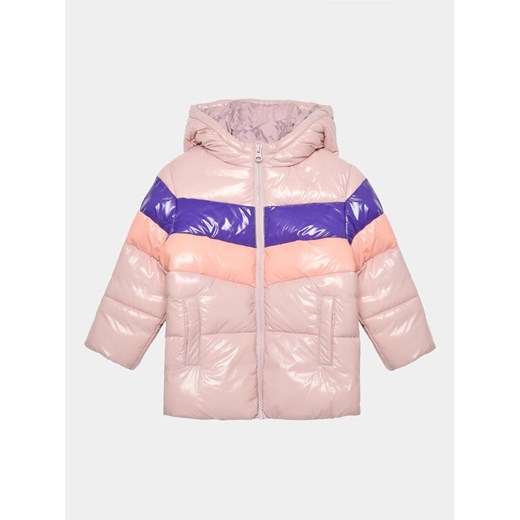 United Colors Of Benetton Kurtka zimowa 2O3AGN01P Różowy Regular Fit ze sklepu MODIVO w kategorii Kurtki dziewczęce - zdjęcie 182620441