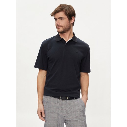 Jack&Jones Polo Crodney 12251180 Granatowy Regular Fit ze sklepu MODIVO w kategorii T-shirty męskie - zdjęcie 182620474