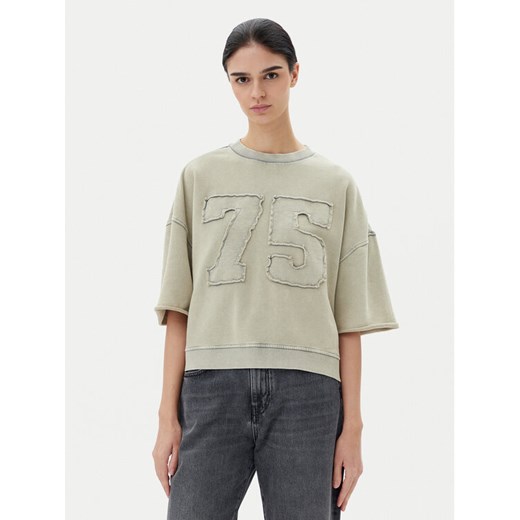 Noisy May Bluza Ciara 27034216 Beżowy Loose Fit ze sklepu MODIVO w kategorii Bluzy damskie - zdjęcie 182620520