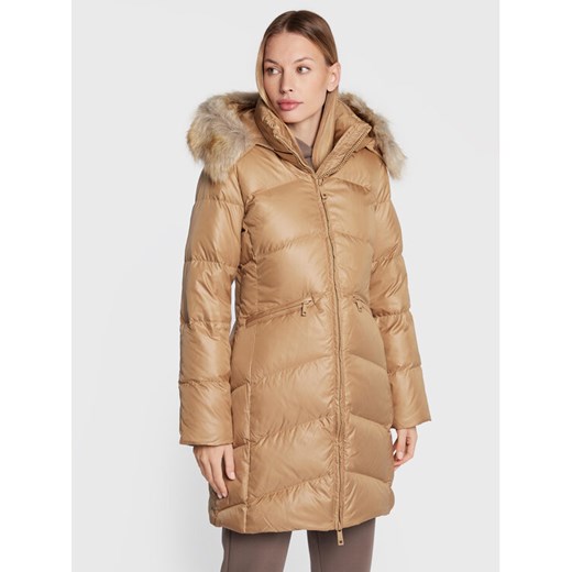 Calvin Klein Kurtka puchowa Essential K20K204953 Beżowy Regular Fit ze sklepu MODIVO w kategorii Kurtki damskie - zdjęcie 182620522