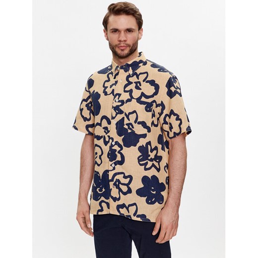 Tommy Hilfiger Koszula MW0MW30912 Beżowy Regular Fit ze sklepu MODIVO w kategorii Koszule męskie - zdjęcie 182620541