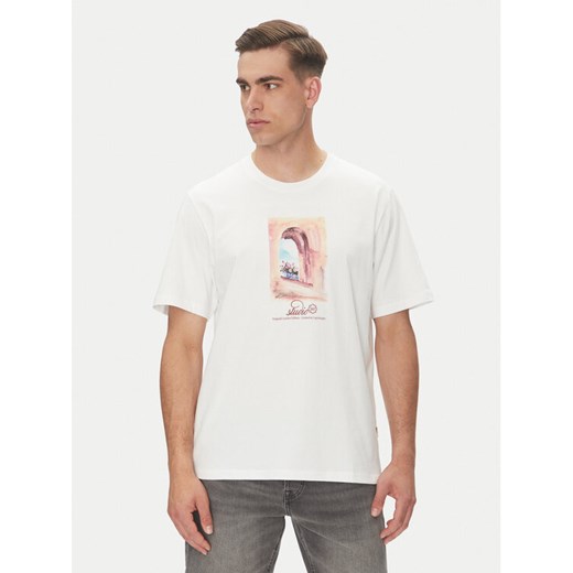 Jack&Jones T-Shirt Hydra 12277248 Biały Relaxed Fit ze sklepu MODIVO w kategorii T-shirty męskie - zdjęcie 182620604