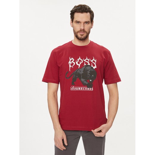 Boss T-Shirt TeePantera 50510223 Czerwony Regular Fit S MODIVO