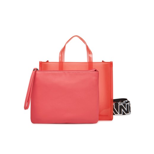 DKNY Torebka Hadlee R51AVC80 Koralowy ze sklepu MODIVO w kategorii Torebki damskie - zdjęcie 182620644