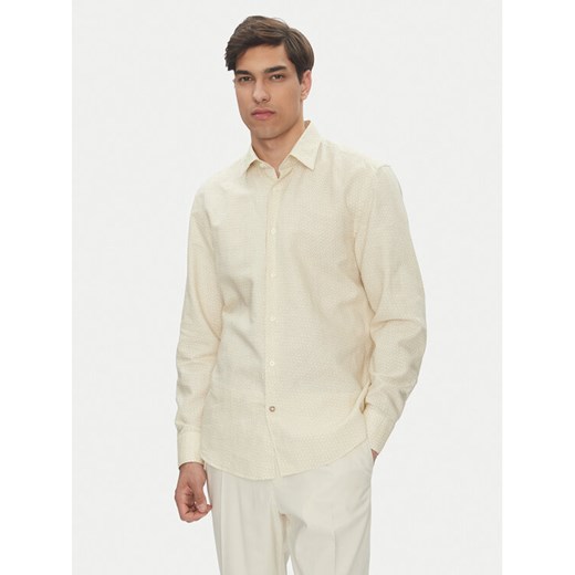 BOSS Koszula C-Hal 50539532 Biały Casual Fit ze sklepu MODIVO w kategorii Koszule męskie - zdjęcie 182620771