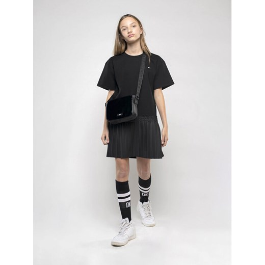 DKNY Sukienka codzienna D32896 S Czarny Regular Fit ze sklepu MODIVO w kategorii Sukienki dziewczęce - zdjęcie 182620812