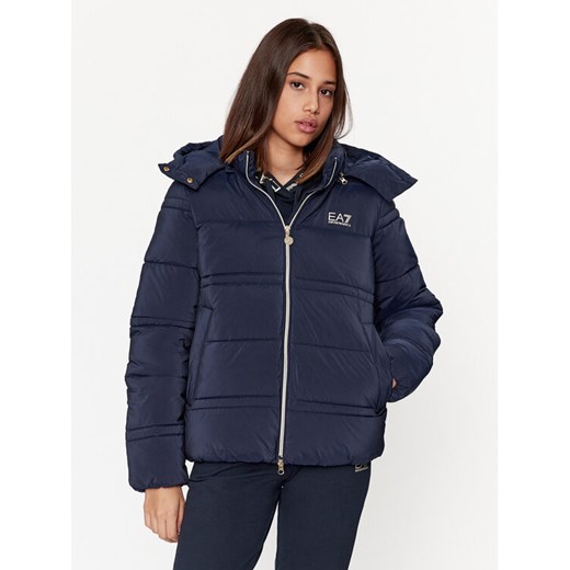 EA7 Emporio Armani Kurtka zimowa 6RTB09 TNDAZ 0554 Granatowy Regular Fit ze sklepu MODIVO w kategorii Kurtki damskie - zdjęcie 182620833