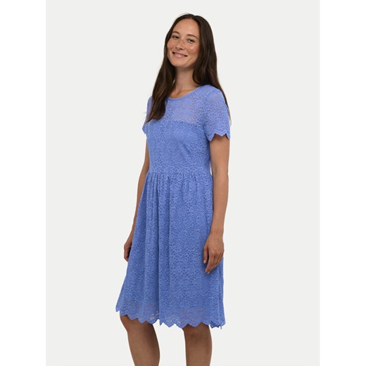 Kaffe Sukienka letnia Karen 10508535 Niebieski Regular Fit ze sklepu MODIVO w kategorii Sukienki - zdjęcie 182620873
