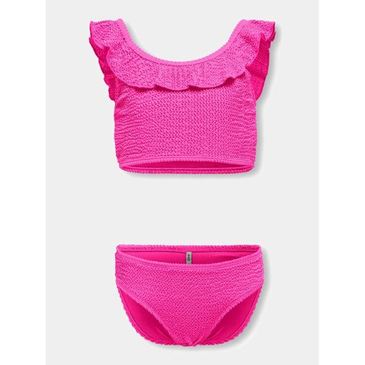 Kids ONLY Strój kąpielowy Tropez 15316178 Różowy ze sklepu MODIVO w kategorii Stroje kąpielowe - zdjęcie 182620990