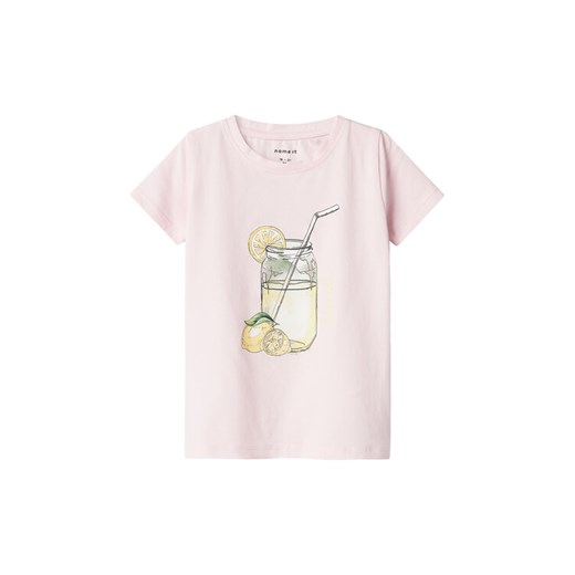 NAME IT T-Shirt Foji 13241048 Różowy Standard Fit ze sklepu MODIVO w kategorii Bluzki dziewczęce - zdjęcie 182621011