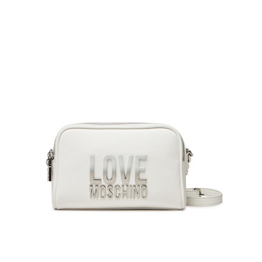 LOVE MOSCHINO Torebka JC4255PP0MKD0100 Biały ze sklepu MODIVO w kategorii Listonoszki - zdjęcie 182621034