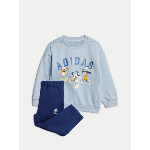 adidas Dres Disney Mickey Mouse JN6099 Niebieski Regular Fit ze sklepu MODIVO w kategorii Dresy dla niemowlaka - zdjęcie 182621073