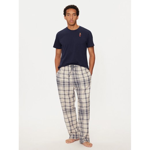 Polo Ralph Lauren Piżama 714931645003 Granatowy Regular Fit ze sklepu MODIVO w kategorii Piżamy męskie - zdjęcie 182621080